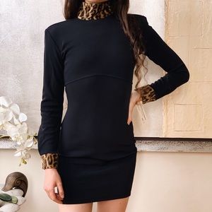 NEW VINTAGE DESIGNER ROBIN PICCONE BLACK DRESS 🖤